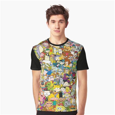 90 cartoon t shirts